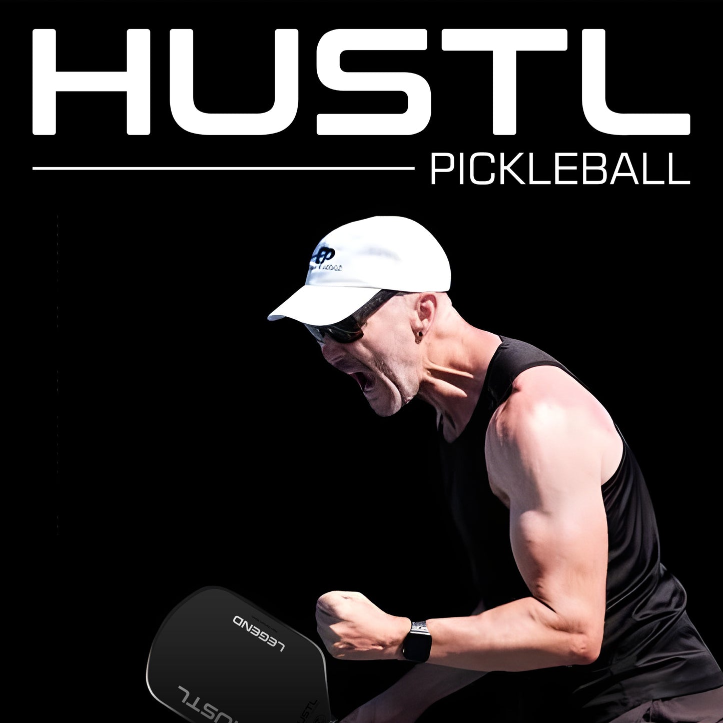 HUSTL Legend Raw Carbon 16mm WHITE EDGE, Includes FREE Cover, Cap & Eraser