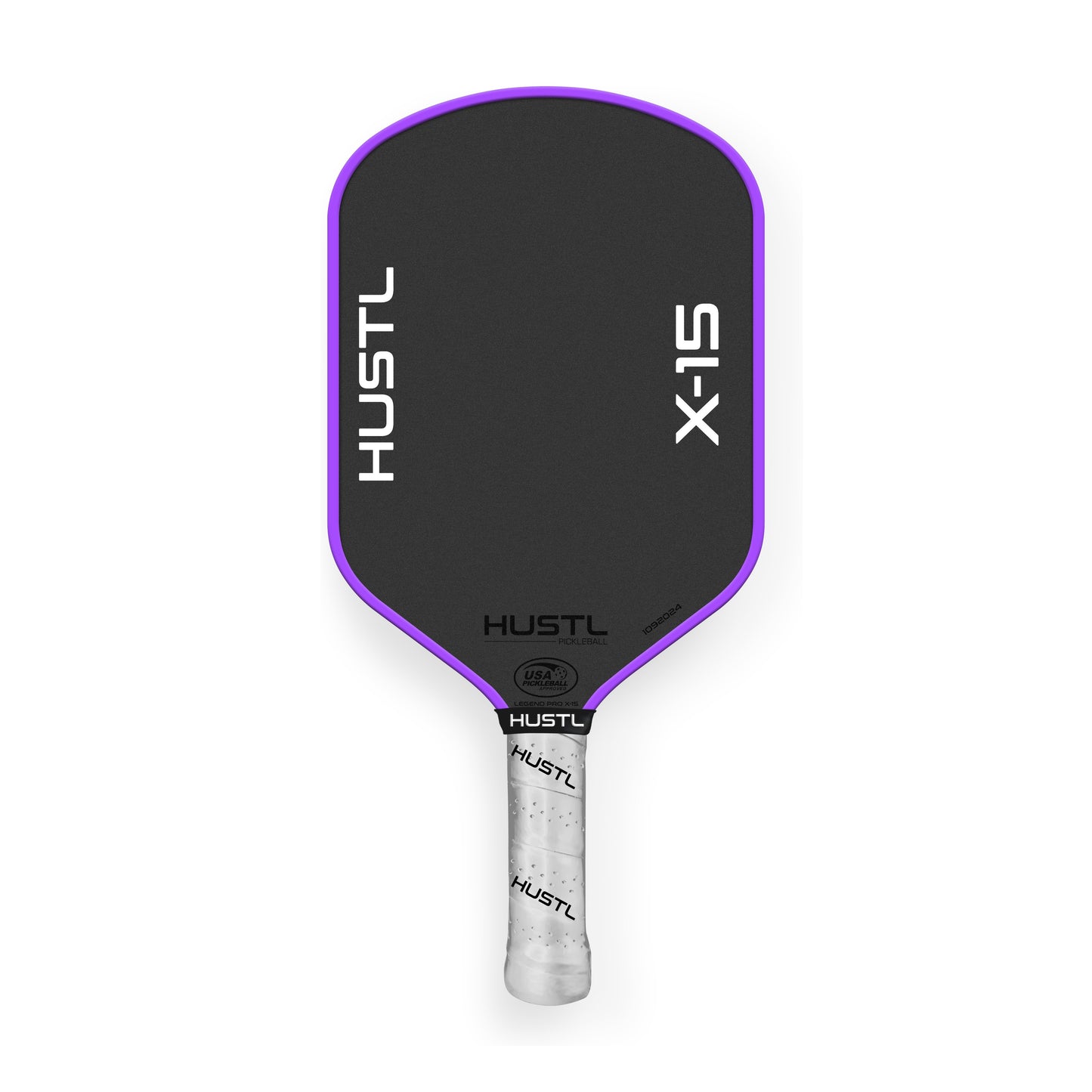 HUSTL X-15 PRO 16mm Purple Edge, Includes FREE Cover, Cap & Eraser