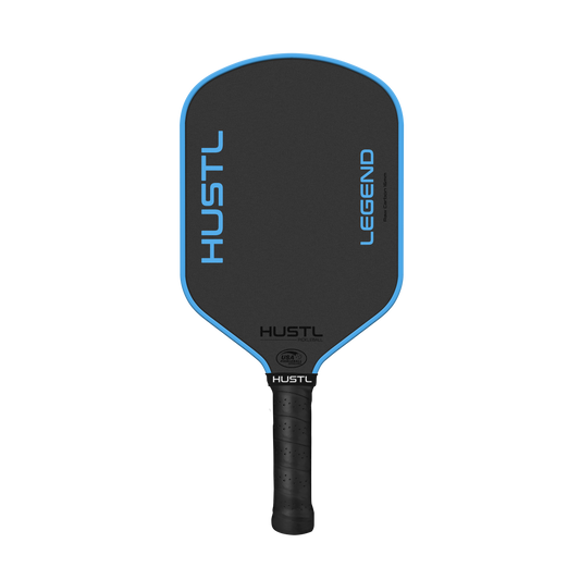 HUSTL Legend Raw Carbon 16mm BLUE EDGE, Includes FREE Cover, Cap & Eraser